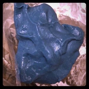 Fluffy blue slime